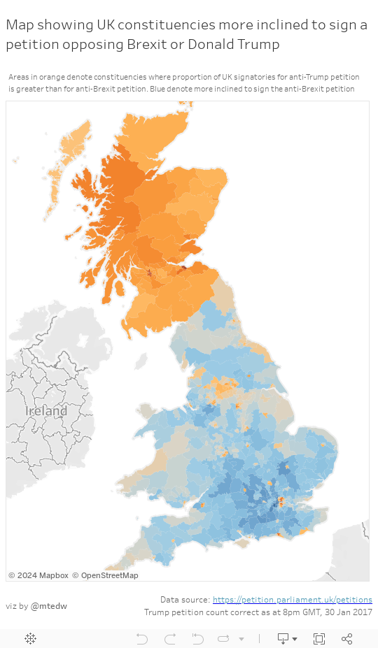 UK Petition Map 