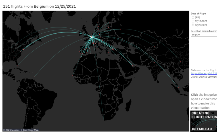 Workbook Create Flight Paths With MAKELINE