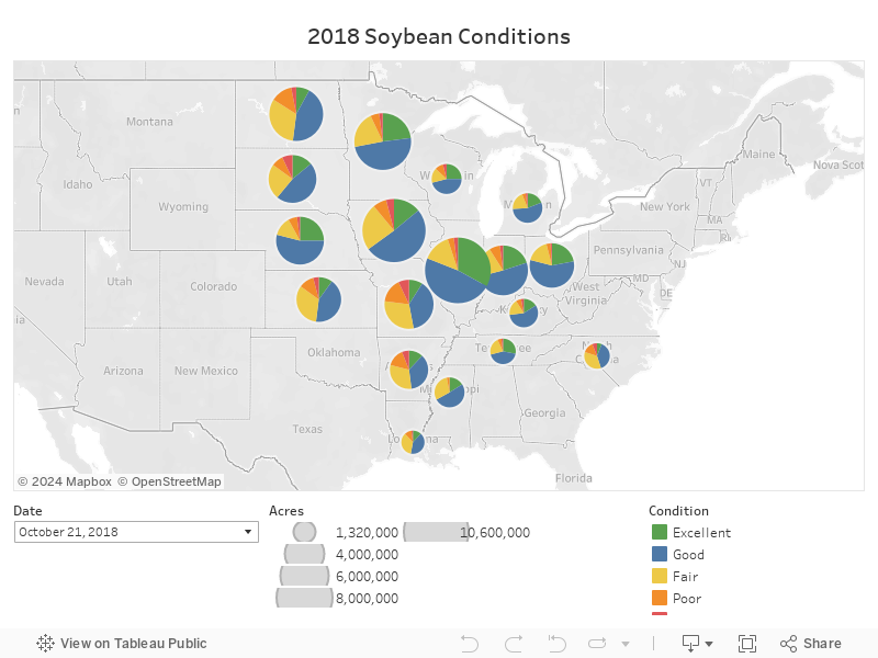 Soybean Conditions Map 