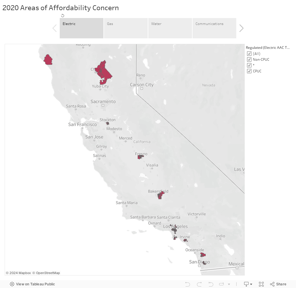 2020 Areas of Affordability Concern 