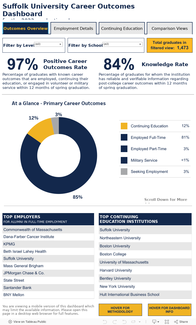 Career Outcomes Overview 