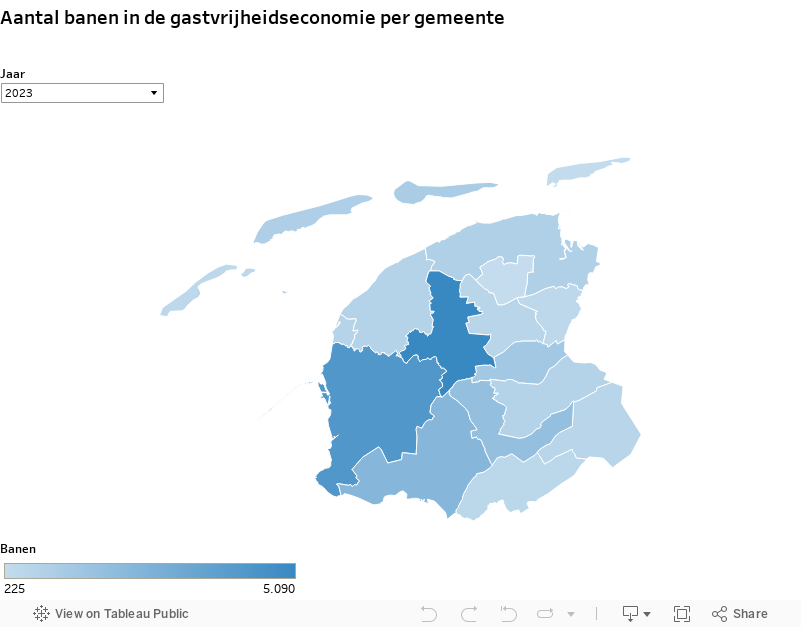 D1 Banen per gemeente 