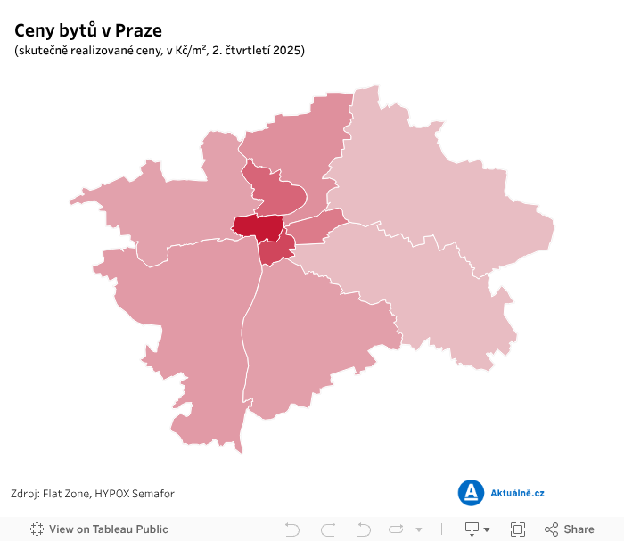 ceny bytů praha DSH 