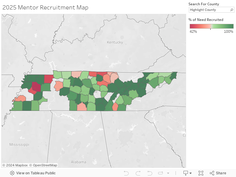 2025 Mentor Recruitment Map 