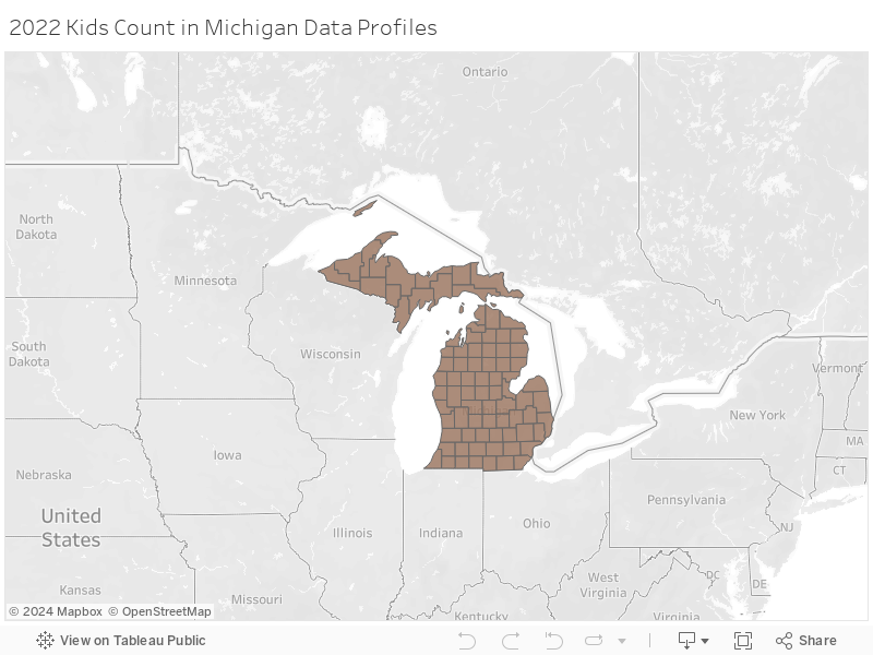 2022 Kids Count in Michigan Data Profiles 