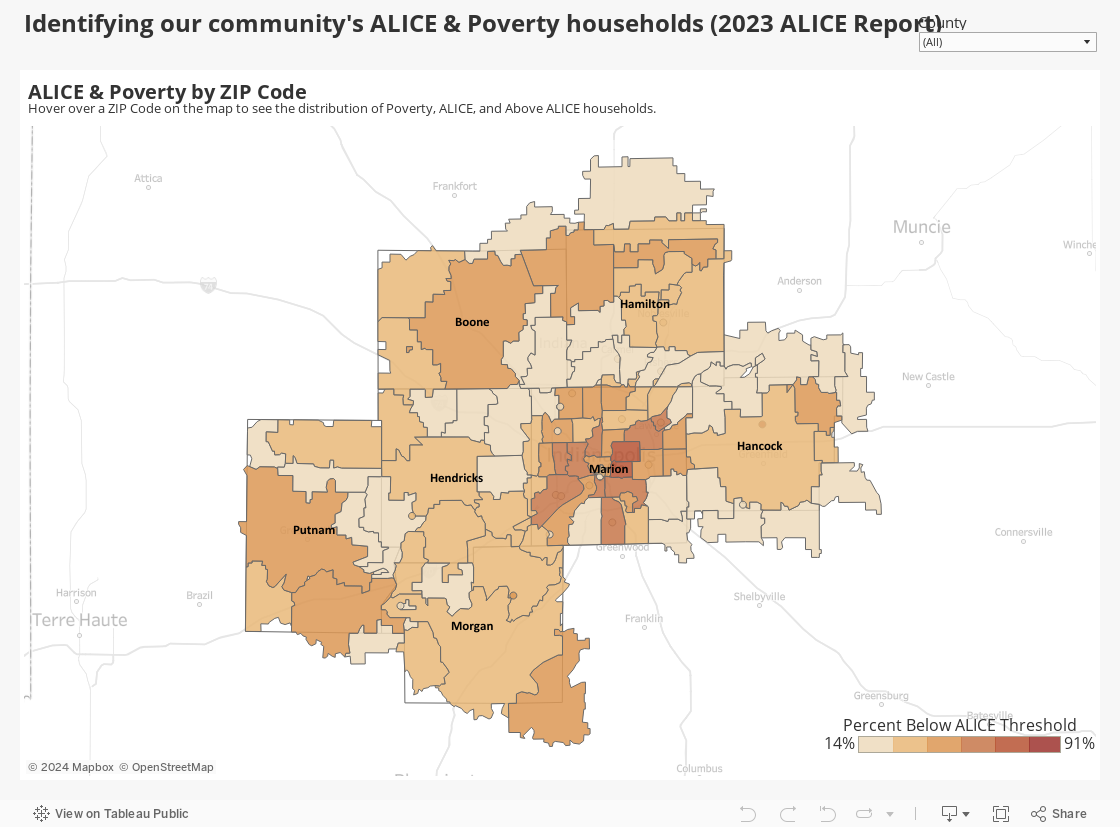 Measuring the impact within the ALICE & Poverty community 