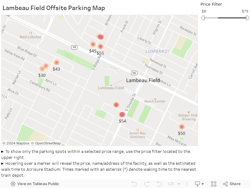 Pittsburgh Steelers Parking Lots & Passes at Acrisure Stadium