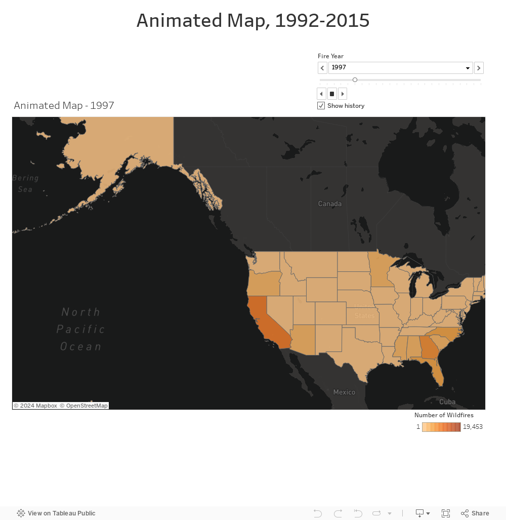 Animated Map, 1992-2015 