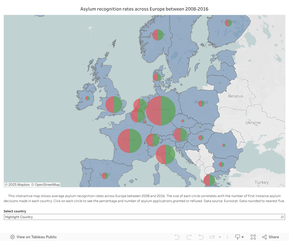 Dashboard_Asylum first instance recognition rates across EU 