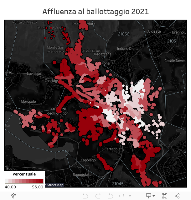 Affluenza dashboard 