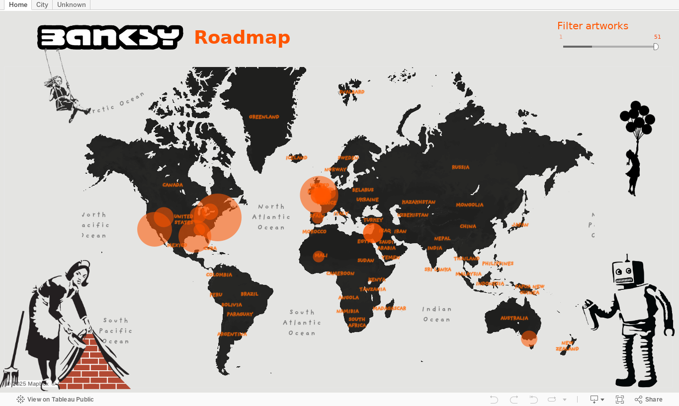 Dez exemplos de visualizações de dados com mapas interativos