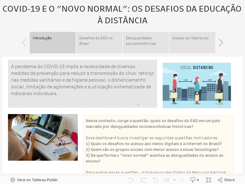 COVID-19 E O "NOVO NORMAL": OS DESAFIOS DA EDUCAÇÃO À DISTÂNCIA 