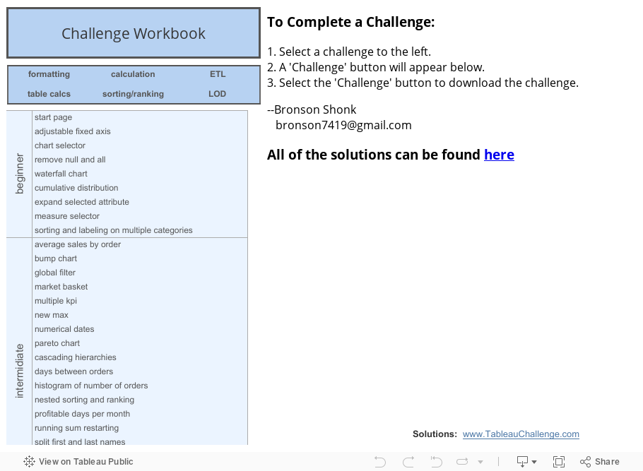 Challenge Workbook 