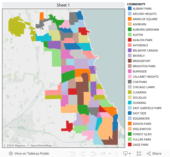 26 Community Area Map Chicago - Maps Online For You