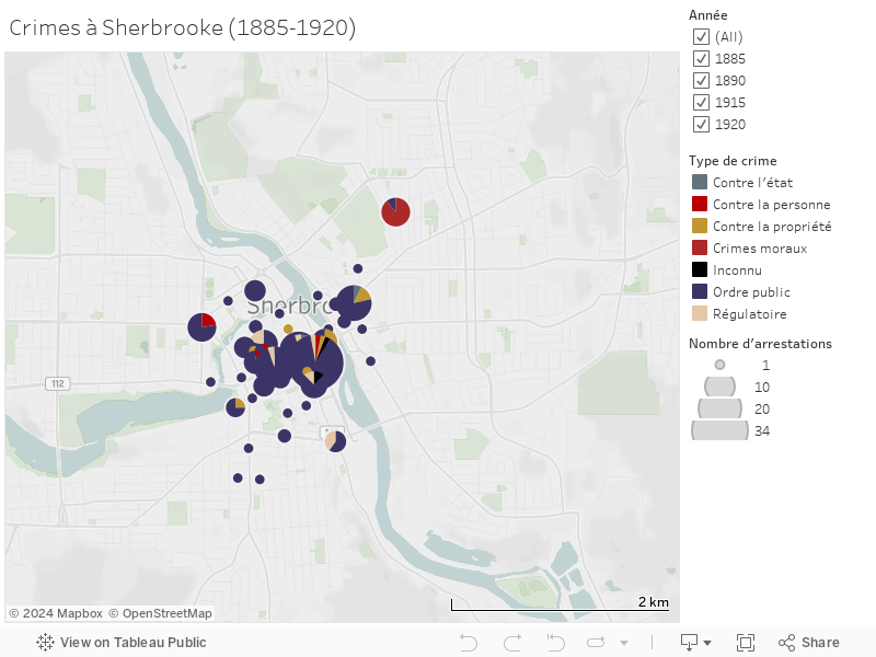 Crimes à Sherbrooke (1885-1920) 