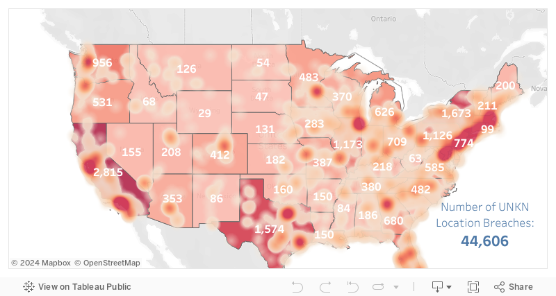 Mapping Data Breaches 