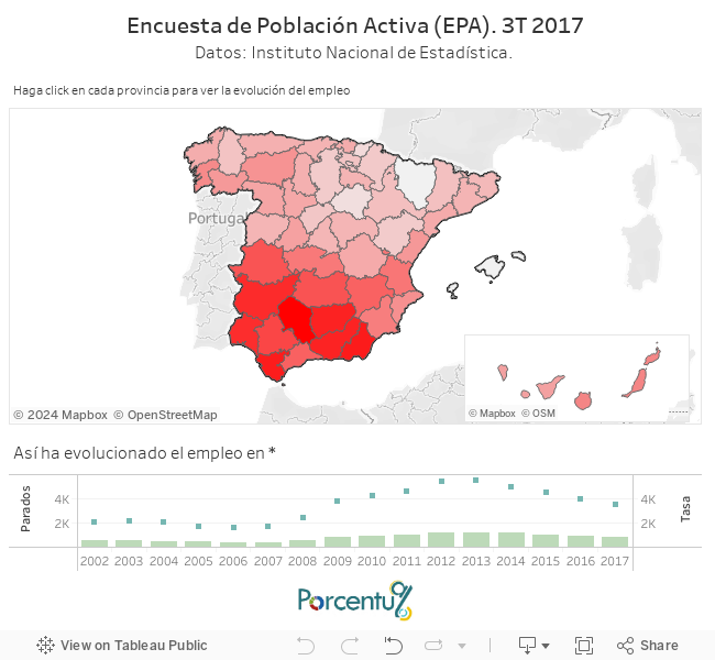 Encuesta de Población Activa (EPA). 1T 2017Datos: Instituto Nacional de Estadística. 