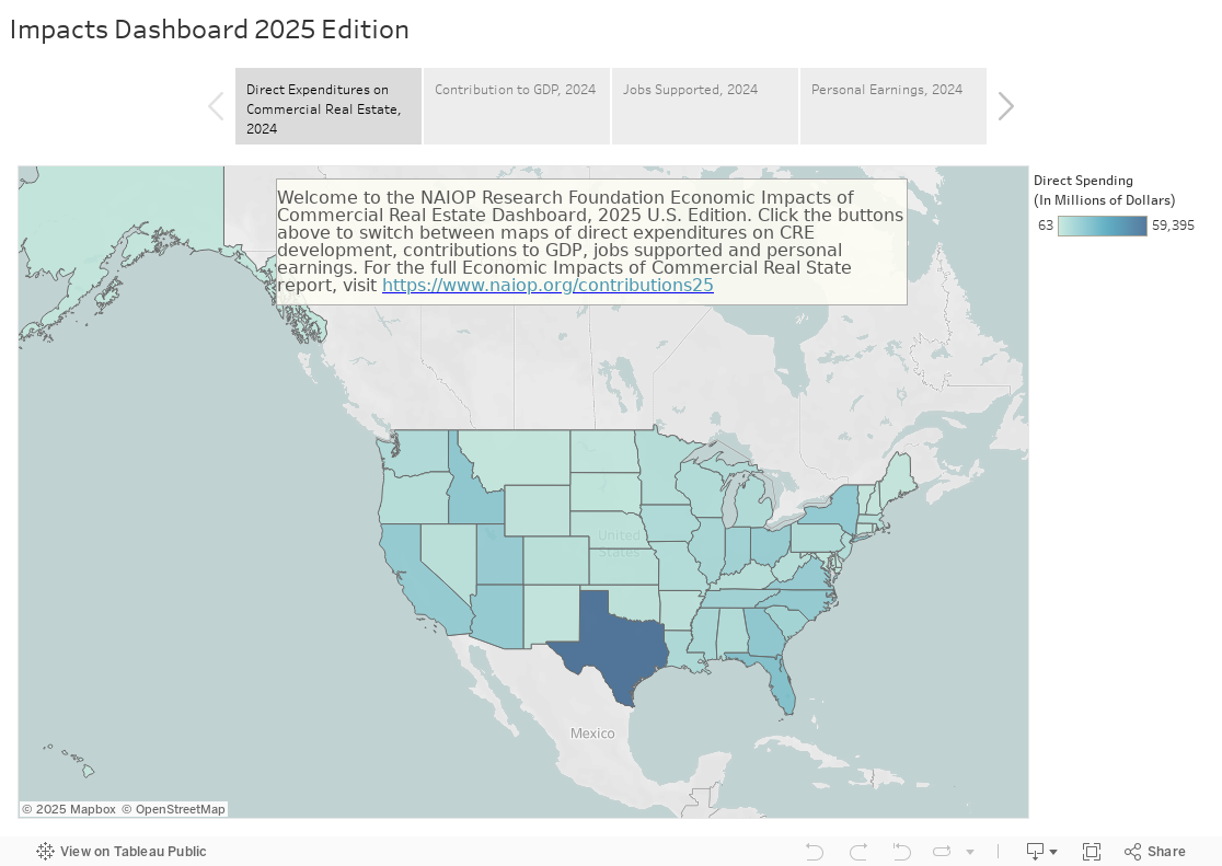 Impacts Dashboard 2025 Edition 