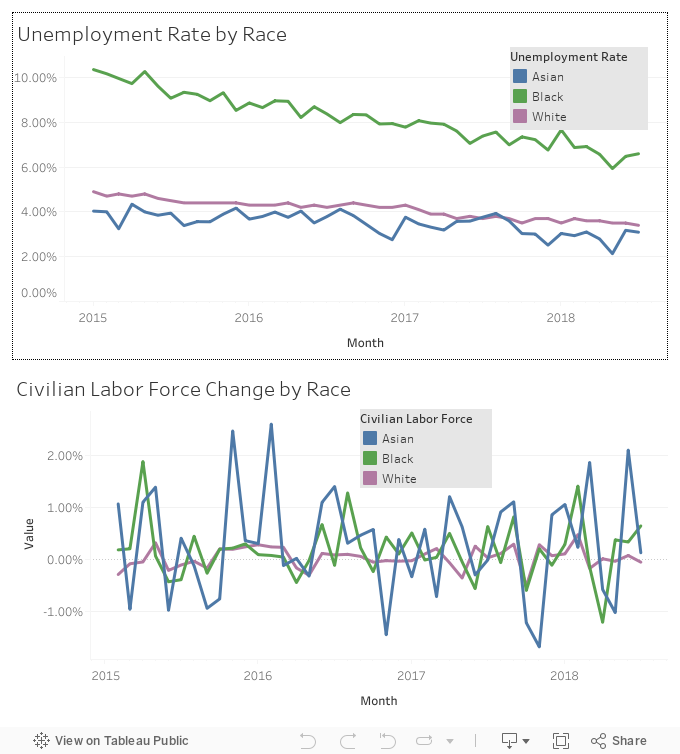 Employment Statistics by Race 