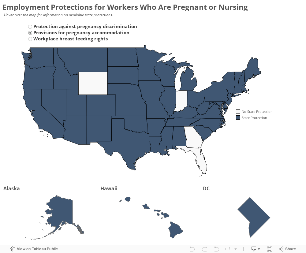 Employment Protections For Workers Who Are Pregnant Or Nursing U S Department Of Labor