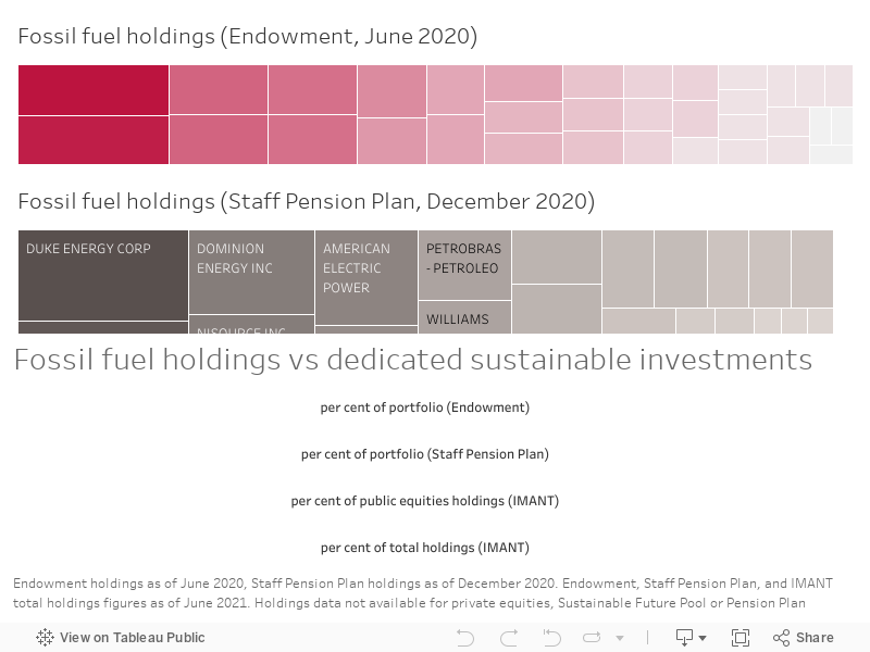 Endowment + Pension Plan Holdings 