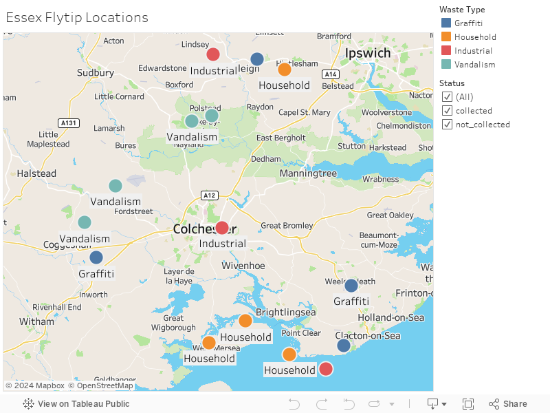 Essex Flytip Locations 