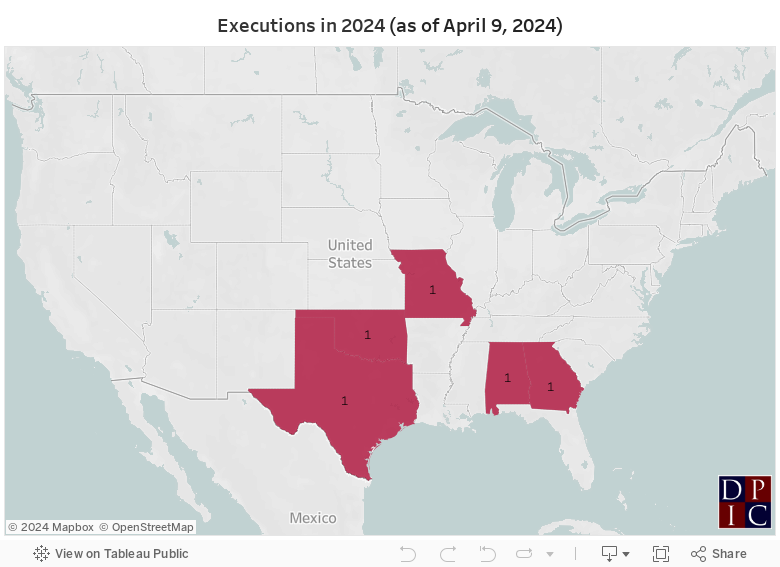 Executions in 2024 