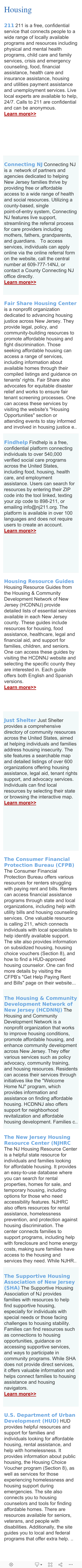 Housing-Assistane M 