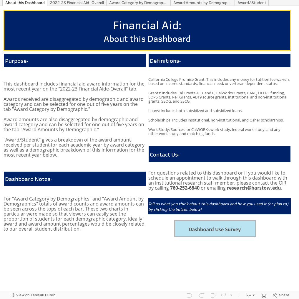 Chapter 7 Financial Aid Barstow Community College