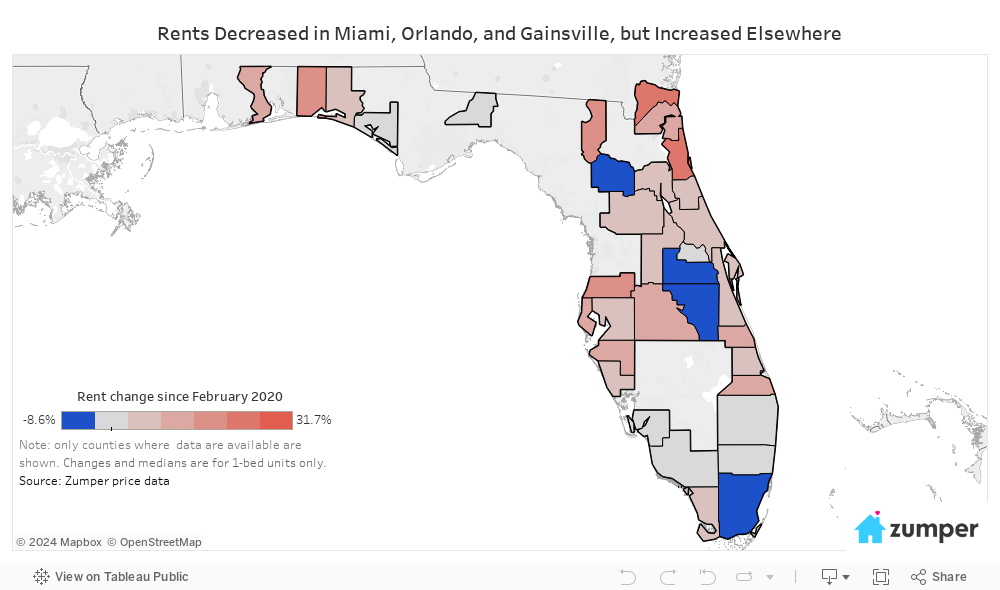 Zumper National Rent Report April 2021