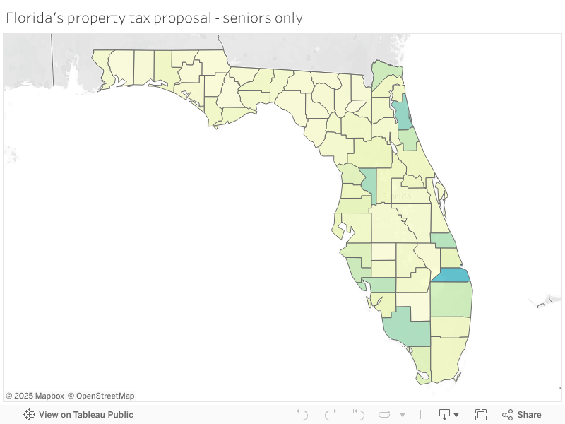 Florida's property tax proposal - seniors only 