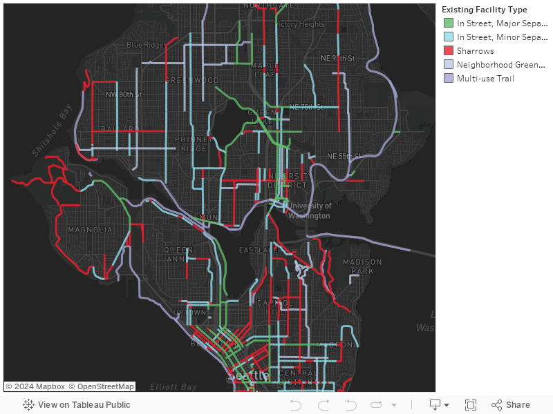 Existing Bike Infrastructure 