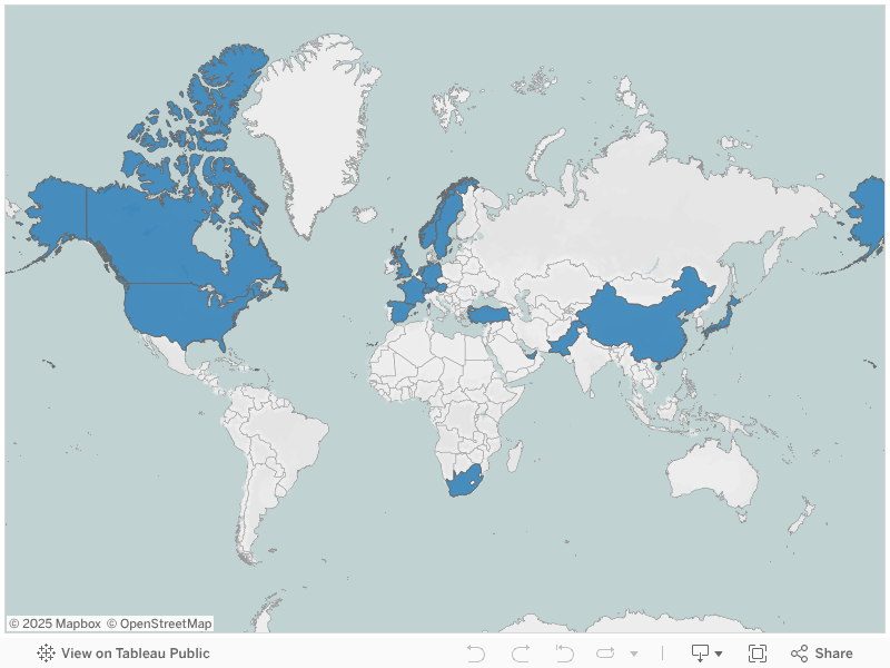 Countries That Have Prosecuted WMD Export Control Violators 