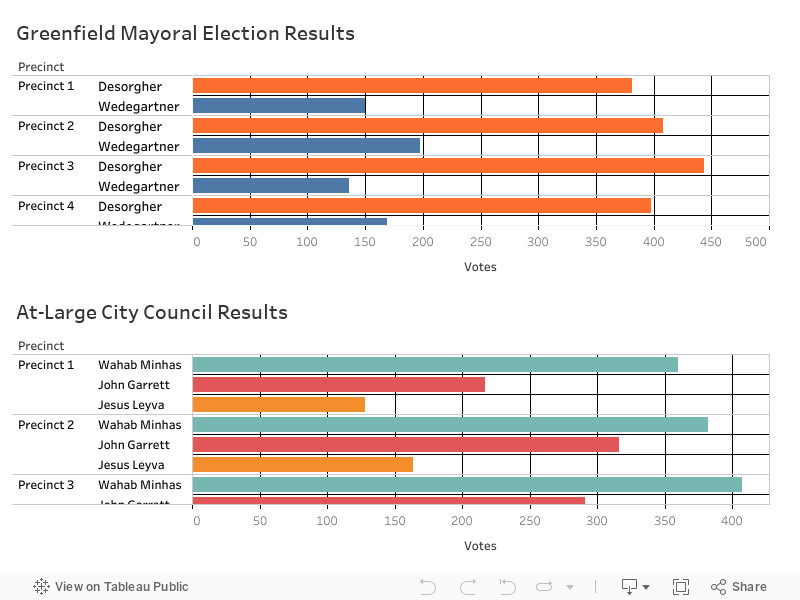 Mayoral and At-Large City Council Results 