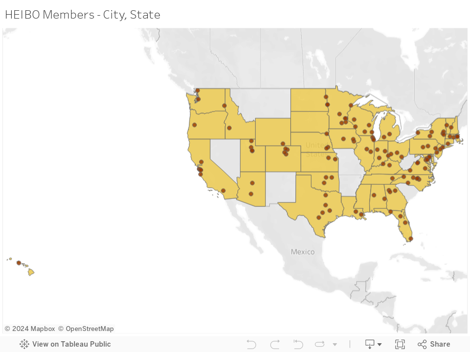 HEIBO Members - City, State 