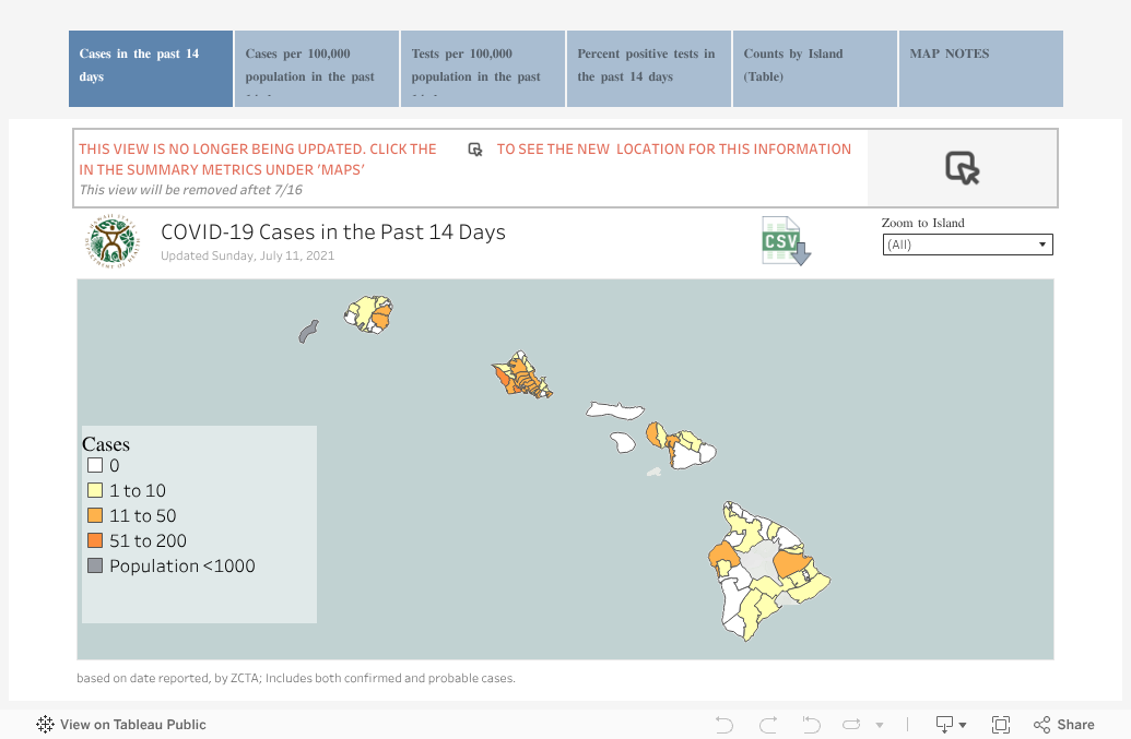 Disease Outbreak Control Division COVID19 Hawaii COVID19 Data