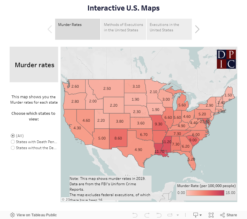 Interactive U.S. Maps 