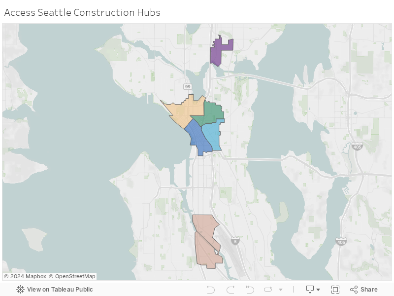 Access Seattle Construction Hubs 
