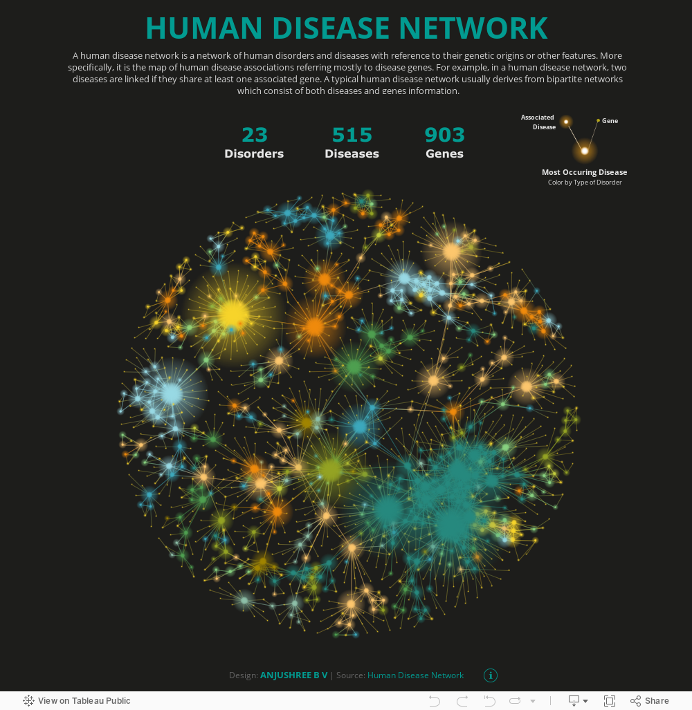 Human Disease Network Behance 