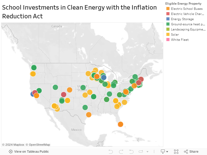 School Investments in Clean Energy with the Inflation Reduction Act 