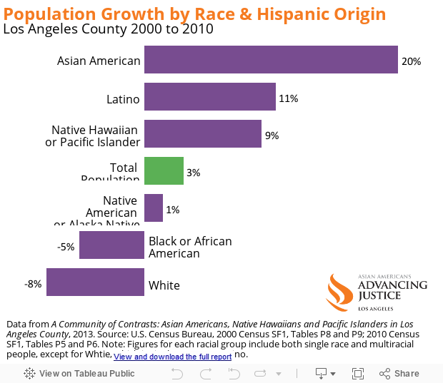 Population Grwoth by Race 