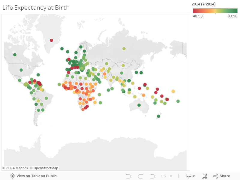 Life Expectancy at Birth 