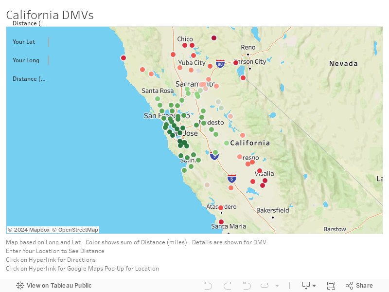 CA DMV Locations 