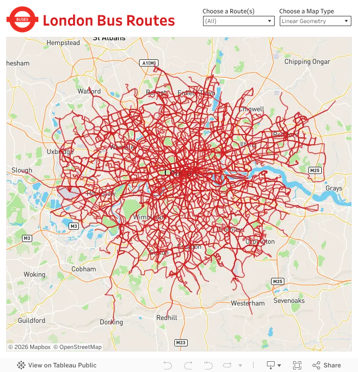 Google Map Bus