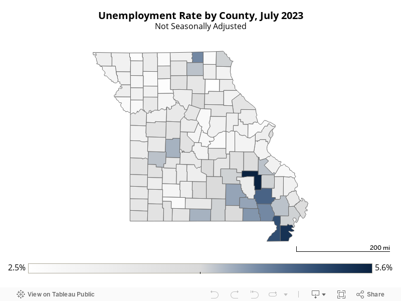 Unemployment by County 