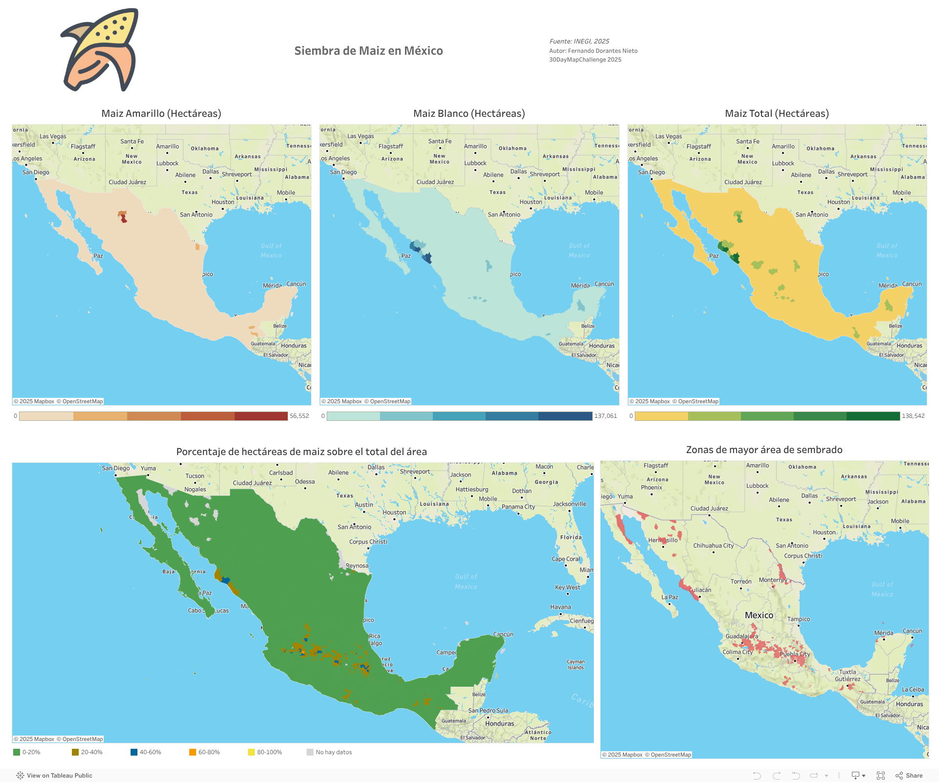 Siembra de Maiz Mexico 