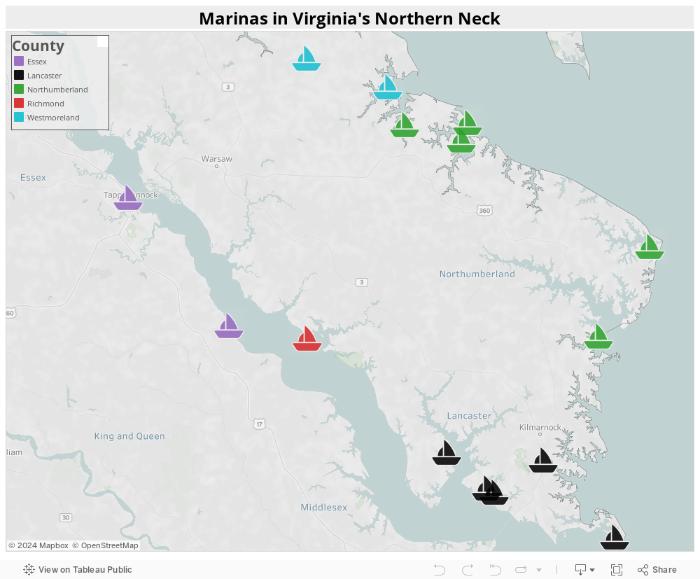 Marinas in Virginias Northern Neck 