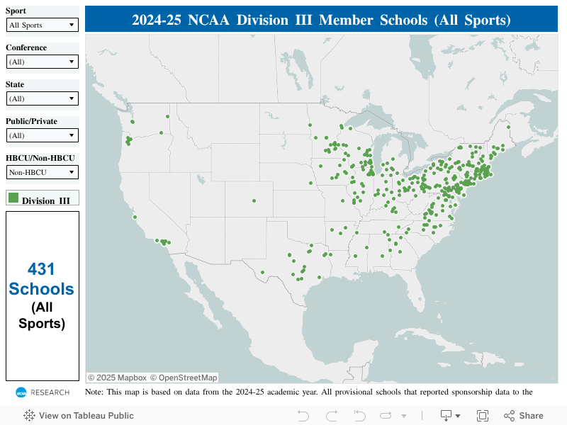 2017-18 NCAA Member Institutions  