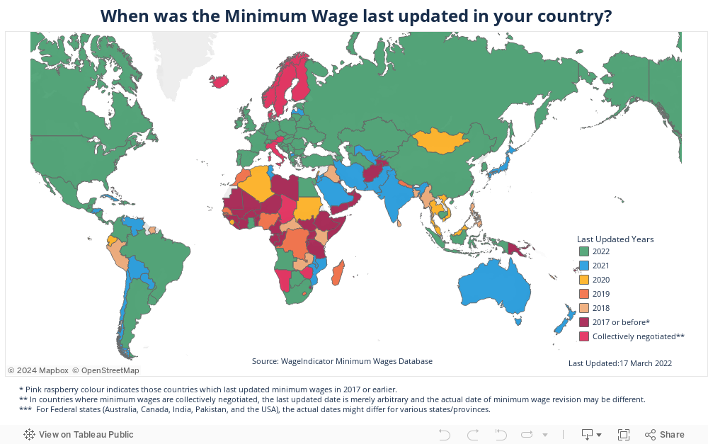 Arrowhead Departure Coast Minimum Wages: China, India, Indonesia, USA and more - WageIndicator.org