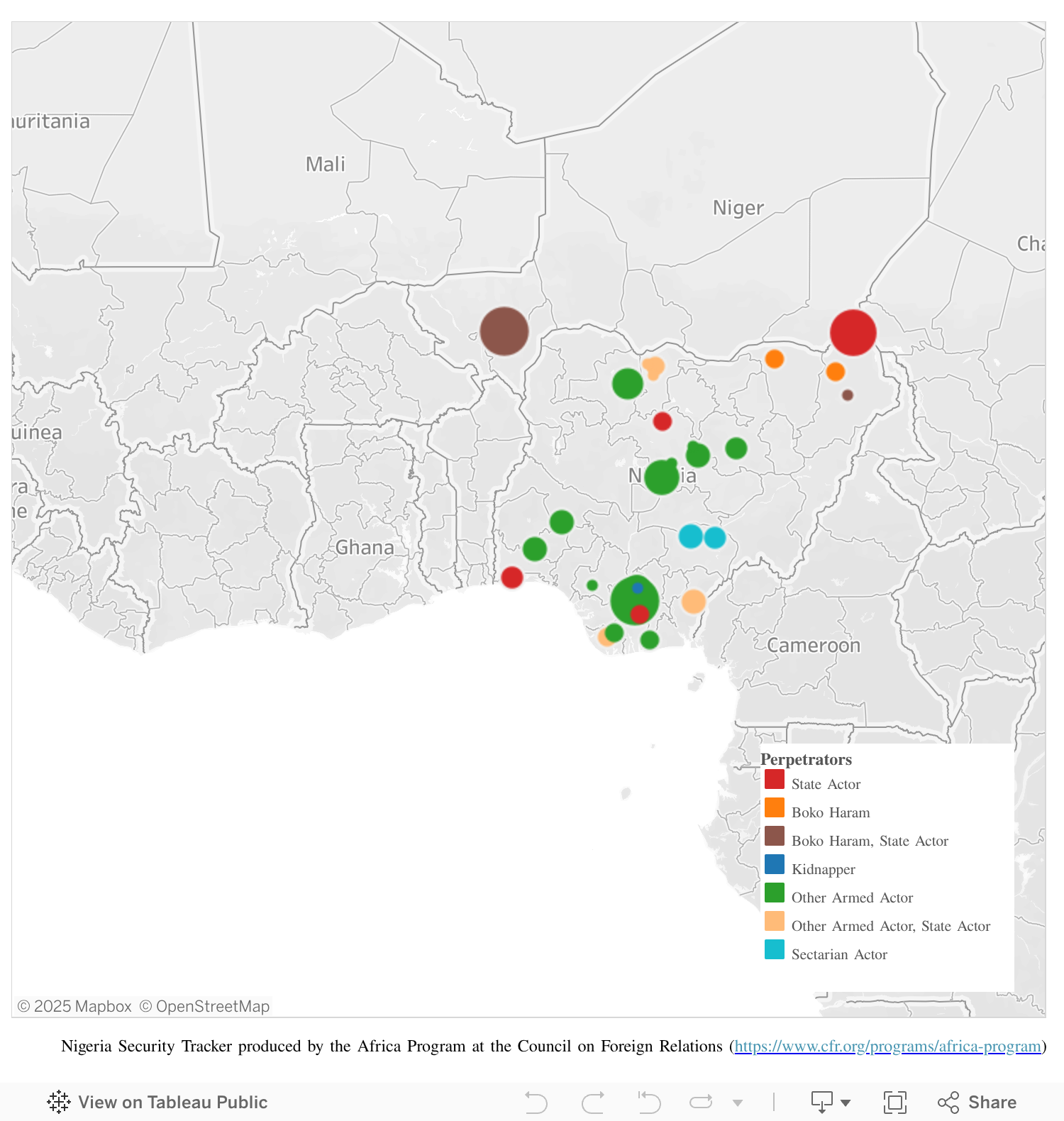 Weekly Incident Map Dashboard 